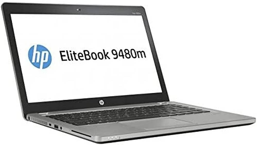 Renewed - HP Elitebook Folio 9480M Laptop, 14" Diagonal HD Display, Intel core i5-4310M 2.70Ghz Processor, 8GB RAM, 256GB SSD Storage, Windows10, Silver | Elitebook Folio 9480M