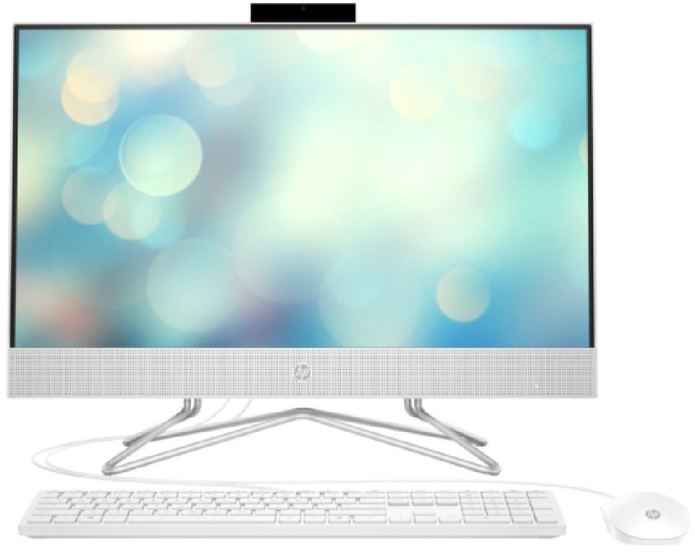 HP 24-DF1114NH 23.8" FHD IPS Non Touch All In One PC, 11th Gen Intel Core i5-1135G7 4.2 GHz, 8GB RAM, 1TB HDD, With Wired Keyboard + Mouse, DOS - No OS, White | 4G1L3EA - 24-df1036ny