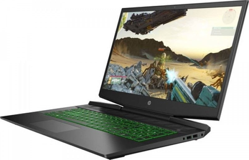 HP Pavilion 15-DK0005NE Gaming Laptop – Core i7 2.6GHz 8GB 1TB+128GB 4GB 15.6inch FHD Shadow black | 15-DK0005NE 7KB91EA