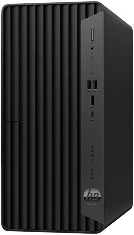 HP Pro Tower 400 G9 Desktop Computer, Intel Core i7-12700 4.9GHz Processor, 16GB RAM, 1TB SSD, Intel UHD Graphics 770, HP 125 Wired Keyboard & Mouse Combo, FreeDOS, Black | 6U3J3EA#BH5