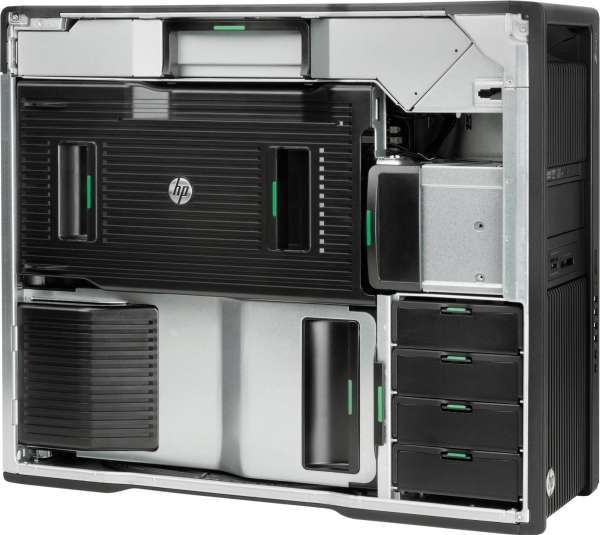 HP Z840 Workstation (Dual-Intel Xeon Processor E5-2650 v4, 64GB DDR4, 2x 2TB SATA (HD 9HP Z Turbo Drive 512GB PCIe SSD), HP 15-in-1 Media Card Reader, Windows 7 Professional 64 | Z840