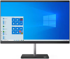 Lenovo V50a-24IMB AIO Desktop PC, 24" FHD IPS Display, Intel Core i7-10700T, 8GB DDR4 RAM, 1TB HDD + 256GB SSD, Intel UHD 630, USB Calliope ENG (US)KB, & ,Mouse, Win11 Pro, Black | 11FJ000JUM