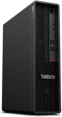 Lenovo ThinkStation P350 SFF Workstation PC, Intel Core i7-11700, 16GB RAM, 512GB SSD, Intel UHD 750 / NVIDIA T600 4GB, 9.0mm DVD±RW, USB K/B / USB Mouse, Win 10 Pro, Black | 30E5000MRU