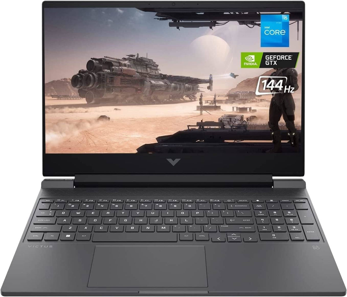 HP Victus Gaming Laptop, 15.6" FHD 144Hz Display, Intel Core i5-12450H Processor, 32GB RAM, 1TB SSD, NVIDIA GeForce GTX 1650, Backlit Keyboard, Windows 11, Black | 0Z-BQ4H-RJDQ