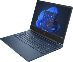 HP Victus 15-fa1100ne Gaming Laptop, 15.6" FHD IPS Display, Intel Core i5-12450H, 8GB RAM, 512GB SSD, NVIDIA GeForce RTX 2050 4GB, Backlit ENG-ARB K/B Windows 11, Performance Blue | 8P9Q4EA