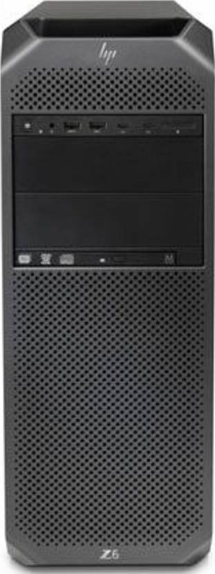 HP Z6 G4 Workstation Tower, Intel Xeon Silver 4208 2.1GHz, 16GB DDR4 RAM, 1TB 7200 Sata Hard Drive, 9.5 DVDWR 1st ODD, Windows 10 Pro, SD Card Reader, Remote Graphics SW, Black | Z3Y91AV