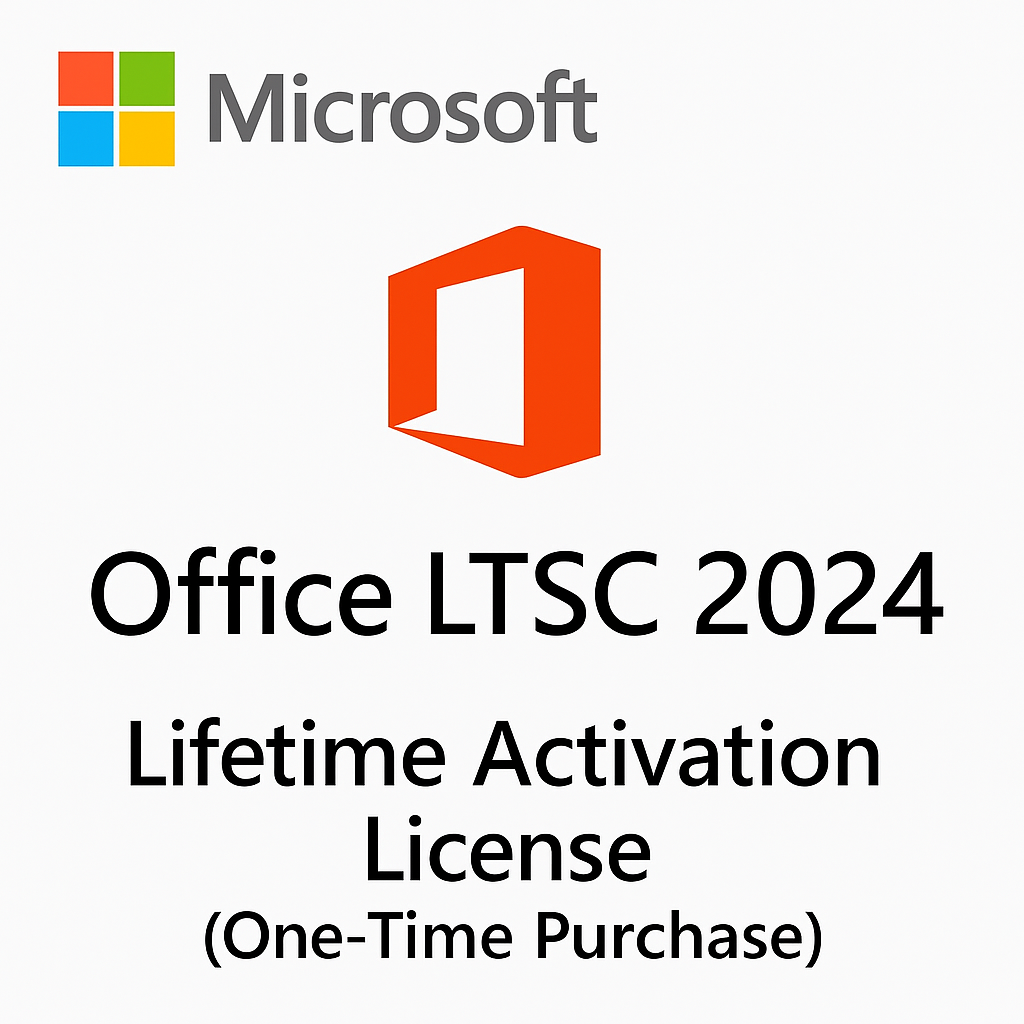 Microsoft Office LTSC 2024 – Lifetime Activation License (One-Time Purchase)