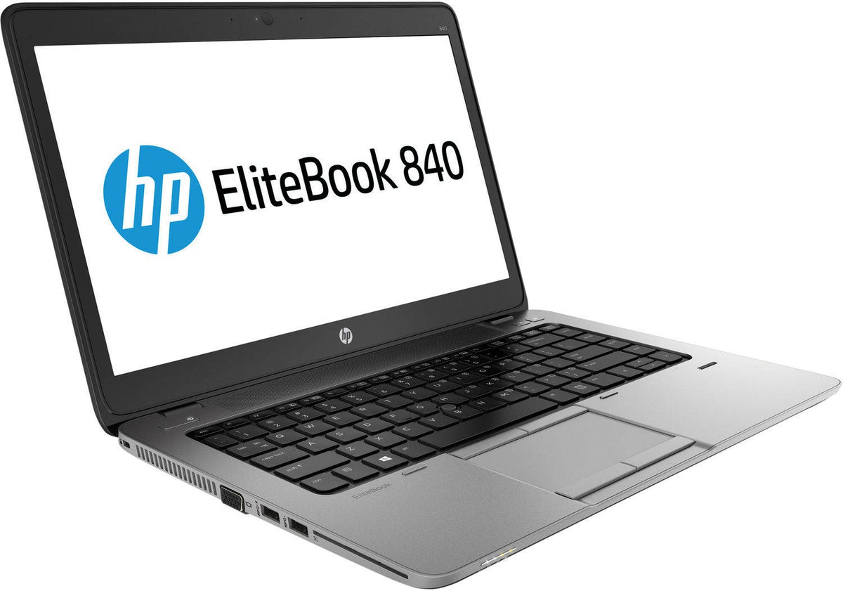 Renewed - HP EliteBook 840 G1 14'' Touch Screen Laptop, 4th Gen Intel Core i5 Processor, 16GB RAM, 1TB SSD, Intel HD Graphics, English Keyboard, Windows 10, Black | 840 G1-1TB