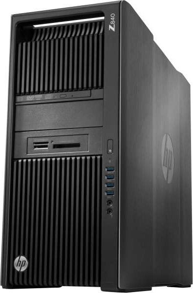 HP Z840 Workstation (Dual-Intel Xeon Processor E5-2650 v4, 64GB DDR4, 2x 2TB SATA (HD 9HP Z Turbo Drive 512GB PCIe SSD), HP 15-in-1 Media Card Reader, Windows 7 Professional 64 | Z840