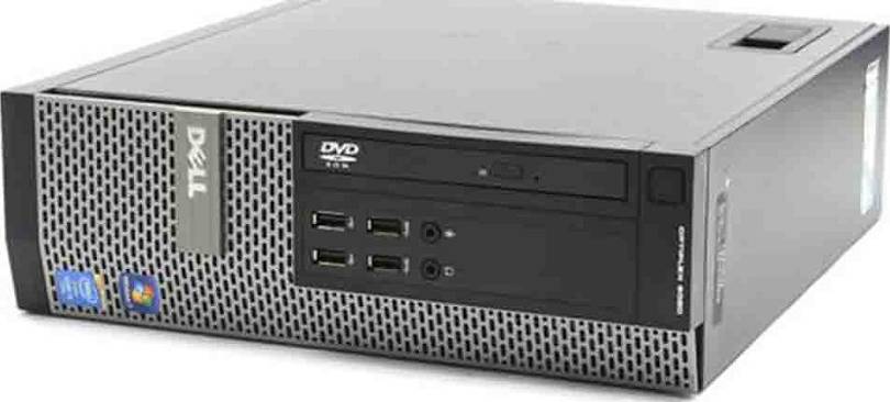 Used - Dell Optiplex 9020 Desktop PC, With 22 Inch Monitor, Intel Core i5 Processor 4th Gen, 8GB RAM,128GB SSD + 500GB HDD, Wifi, Windows 10 Pro | D07S001