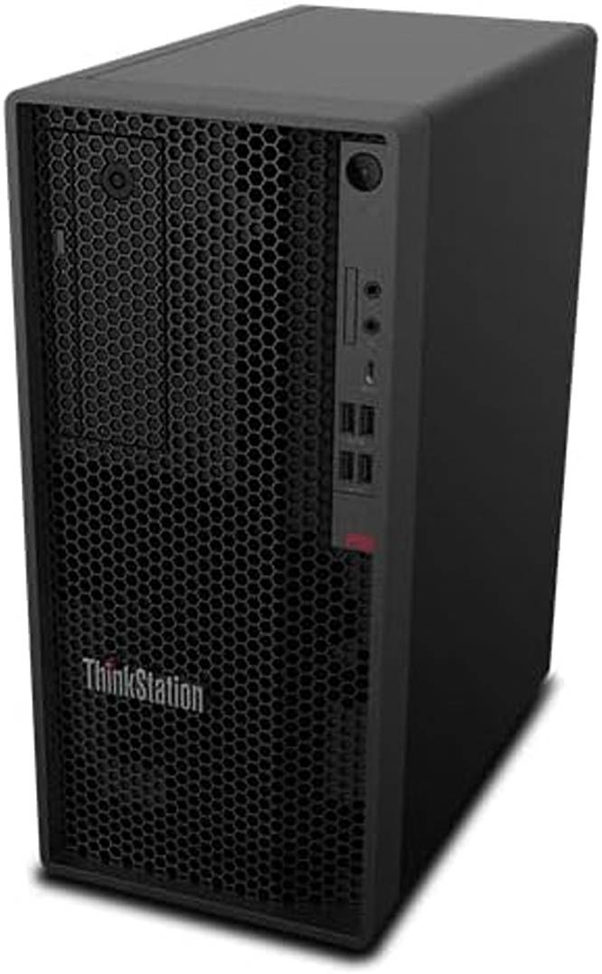 Lenovo ThinkStation P360 Tower Workstation PC, Intel® Core i7-12700, 8GB DDR5, 1 TB SSD, Intel UHD Graphics 770, ENG/ARB K/B, Windows 11, Black | 30FMS09J00