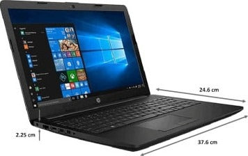 HP 15 DB-1069AU - 3rd Gen AMD Ryzen 3 3200U, 4GB RAM, 1TB HDD, 15.6-inch, Windows 10, MS Office, Radeon Vega 3 Graphics, Laptop - Jet Black | 9VJ83PA