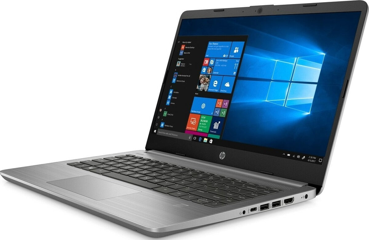 HP 340s G7 Notebook i7-1065G7 8GB Ram DDR4, 512GB SSD, Intel Iris Plus Graphics 14″ FHD UWVA, DOS, 3.0 Fingerprint Reader - Ash Silver | 2D194EA