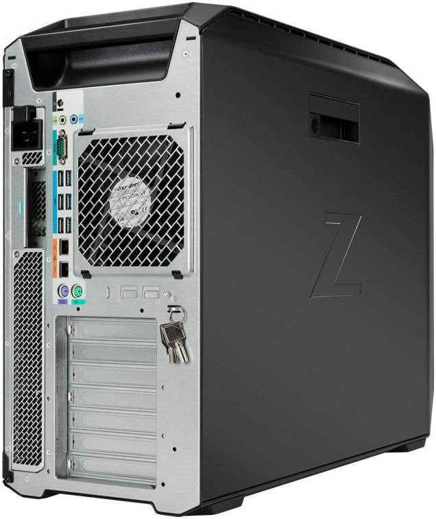 HP Z8 G4 Tower Workstation PC, Intel Xeon Gold 6138 2.00GHz 20-Core Processor, 32GB DDR4 RAM, 1x1TB SATA 3.5", 1x500GB SSD M.2, Enterprise HDD, Linux OS, Black | Z8 G4 4T