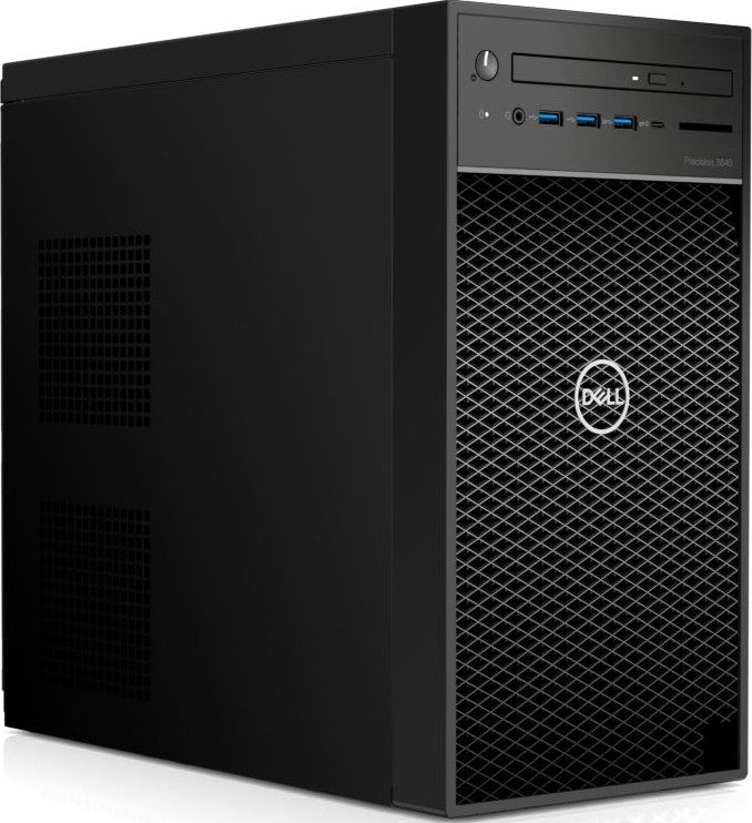 Dell Precision 3640 Tower Workstation Intel Xeon W-1250 Up to 4.7GHz, 32GB RAM DDR4-2666 Non-ECC, 1TB 7200rpm SATA 3.5" HDD, Intel Integrated Graphics, Windows 10 Pro | T3640-32GB