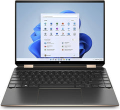 HP Spectre x360 Convertible 14-EA1001NE 13.5" WUXGA+ Touch Laptop, 11th Gen Core i7, 16GB DDR4 RAM, 1TB SSD, Iris Xe, Backlit Eng - Arabic KB, Windows 11 Home, Stylus Pen/Sleeve Case, Black | 634Y6EA