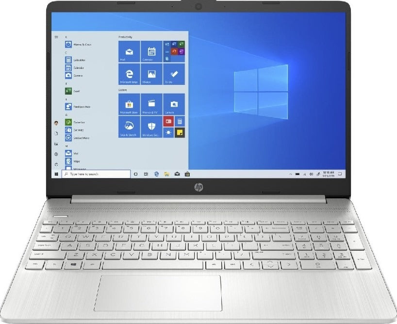 HP 15-DY2046MS 15.6" HD Non Touch Laptop, Intel Core i3-1125G4 2.0Ghz Processor, 128GB SSD, 8GB RAM, Intel UHD Graphics, Windows 11 Home S Mode, Silver | 4W2K0UA#ABA