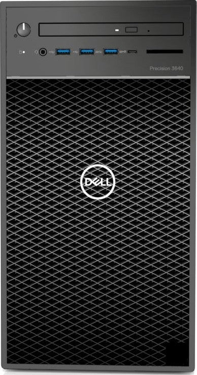 Dell Precision 3640 Tower Workstation Intel Xeon W-1250 Up to 4.7GHz, 32GB RAM DDR4-2666 Non-ECC, 1TB 7200rpm SATA 3.5" HDD, Intel Integrated Graphics, Windows 10 Pro | T3640-32GB