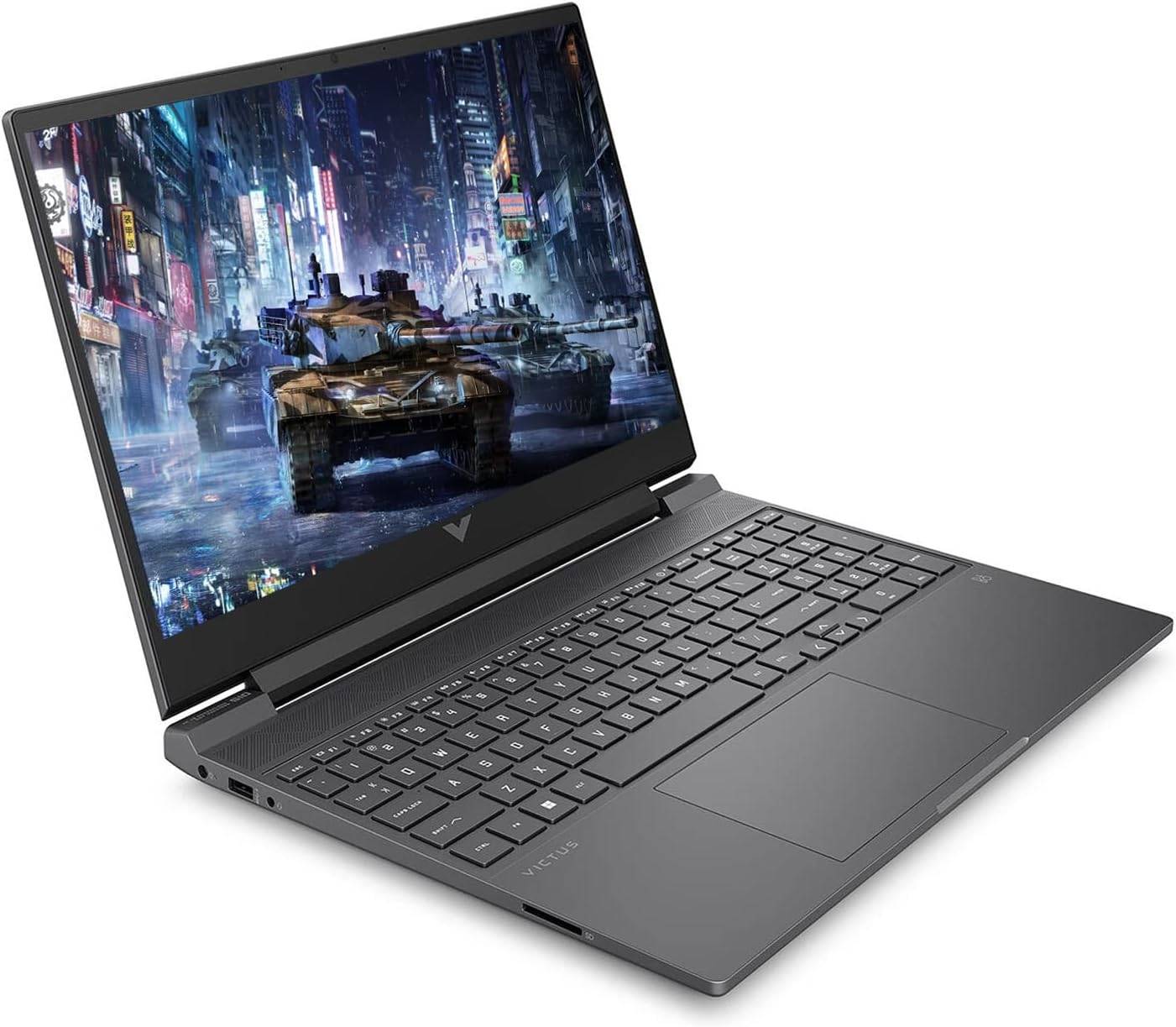 HP Victus Gaming Laptop, 15.6" FHD IPS 144Hz Display, AMD Ryzen 7 5800H, GeForce RTX 3050Ti, 32GB RAM, 1TB SSD, Webcam, HDMI, Backlit KB, Wi-Fi 6, Windows 11 Home