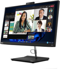 Lenovo ThinkCentre Neo 30a 24 AIO Desktop PC, 23.8" FHD IPS Display, Intel Core i5-12450H, 8GB RAM, 256GB SSD, Intel UHD Graphics, USB Black Calliope Mouse & ENG-ARAB K/B, FreeDOS, Black | 12CE009GAX