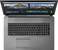HP ZBook 17 G5 Mobil Workstation Intel 6-Core i9-8950HK 2.9GHz, 16GB, 512GB SSD, 17.3 Inch FHD (1920x1080), BT, Camera, NVIDIA P1000 4GB, Backlit Keyboard, Windows 10 Pro, Silver