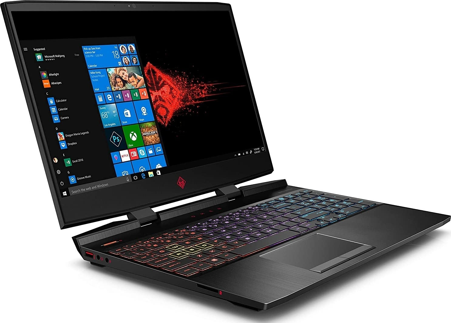 HP Omen Gaming Laptop Intel Core i7 8750H 1TB HD+256GB SSD NVIDIA GTX 1060 6GB, English Keyboard | 6CM24AV-1