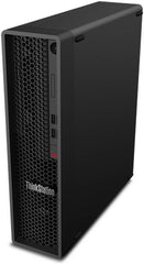 Lenovo ThinkStation P350 SFF Workstation PC, Intel Core i7-11700, 16GB RAM, 512GB SSD, Intel UHD 750 / NVIDIA T600 4GB, 9.0mm DVD±RW, USB K/B / USB Mouse, Win 10 Pro, Black | 30E5000MRU