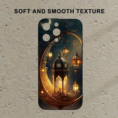 Elegant Crescent Moon Ramadan Phone Case – iPhone 16, 15, 14, 13, 12, 11, XS, XR, X, 7, 8 Plus, Pro Max & Mini