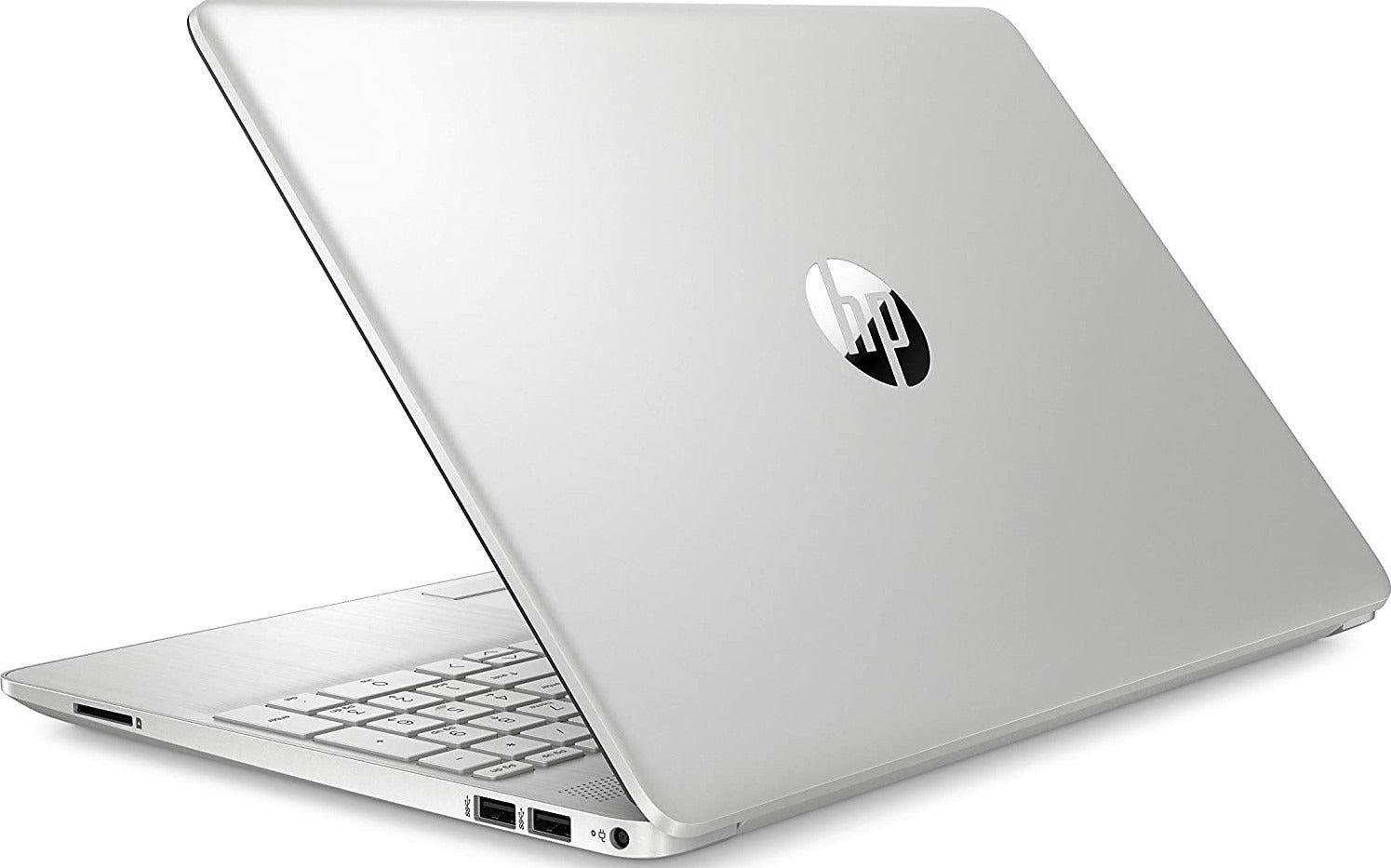 HP 15-dw2085ne Laptop, 15.6 inches FHD, 10th Gen Intel® Core™ i5, 8GB RAM, 512 GB SSD, NVIDIA GeForce MX130 2GB, Windows 10 Home, EN-AR KB, Middle East Version - Silver | HP 15-DW2081NE