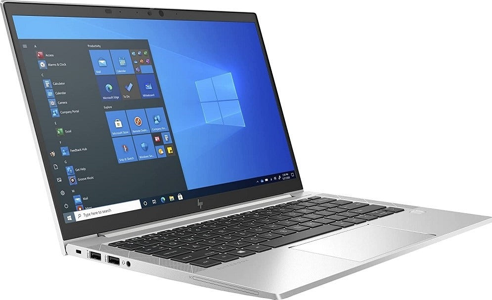 HP Elite Book 830 G8 13.3" FHD Laptop, Intel i5-1135G7-2.4GHz Processor, 16GB RAM, 512GB SSD, Intel UHD Graphics, Camera, BT, Wifi, Windows 10 Pro, English/Arab Keyboard, Silver | 336J7EA