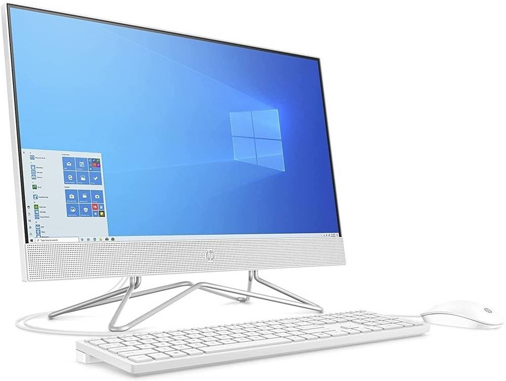 HP 24-DF1064NY All-in-One 24'' FHD Touch PC, 11th Gen Intel Core i5-1135G7 4.2 GHz, 16GB RAM , 512GB SSD + 1 TB SATA HDD, Intel Iris Xe Graphics , windows 10 pro, White | 4X5E0EA#BIR