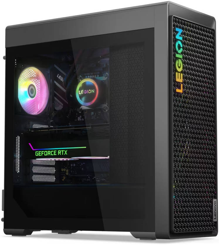 Lenovo c Gaming Desktop PC, Intel Core i9-13900KF, 64GB RAM, 2TB SSD, NVIDIA GeForce RTX 4080 16GB GDDR6X, USB Calliope ENG-ARB K/B & Mouse, Win 11 Home, Storm Grey | 90V7001BAX