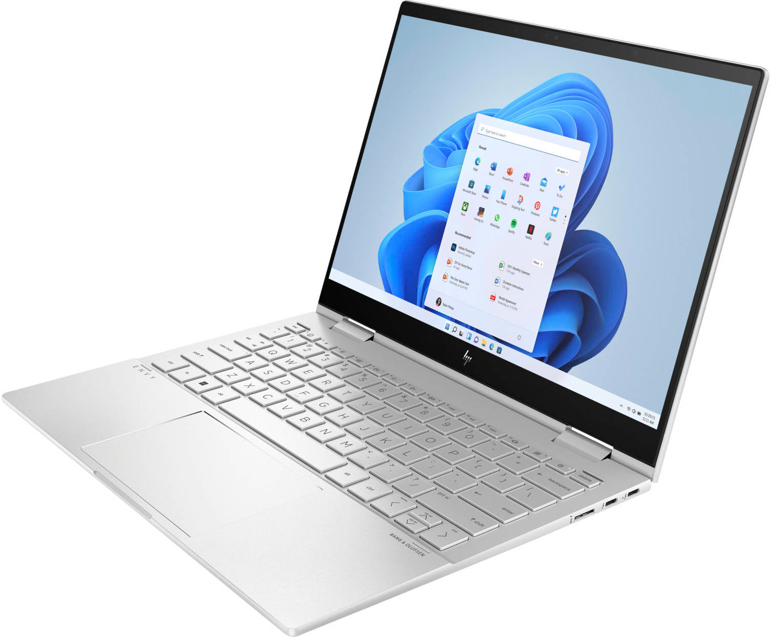 HP ENVY 17 Laptop, 17.3" FHD Touch IPS Display, Intel Core i7-1255U, 64GB RAM, 2TB SSD, Intel Iris Xe Graphics, Backlit ENG K/B, Windows 11 Pro, HDMI Cable, Silver | 1E-82U8-GANH