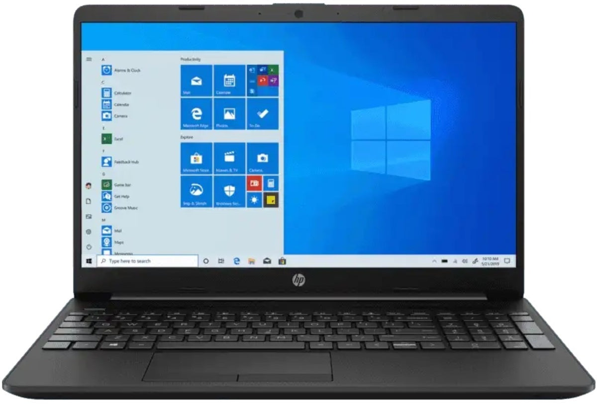 HP 15S-DU2100TU 15.6" FHD Laptop, 4GB RAM, 1TB Storage, Intel Core i3-1005G1, No DVD, Windows 10, English Keyboard - Matt Black 1F1D4PA | 15S-DU2100TU