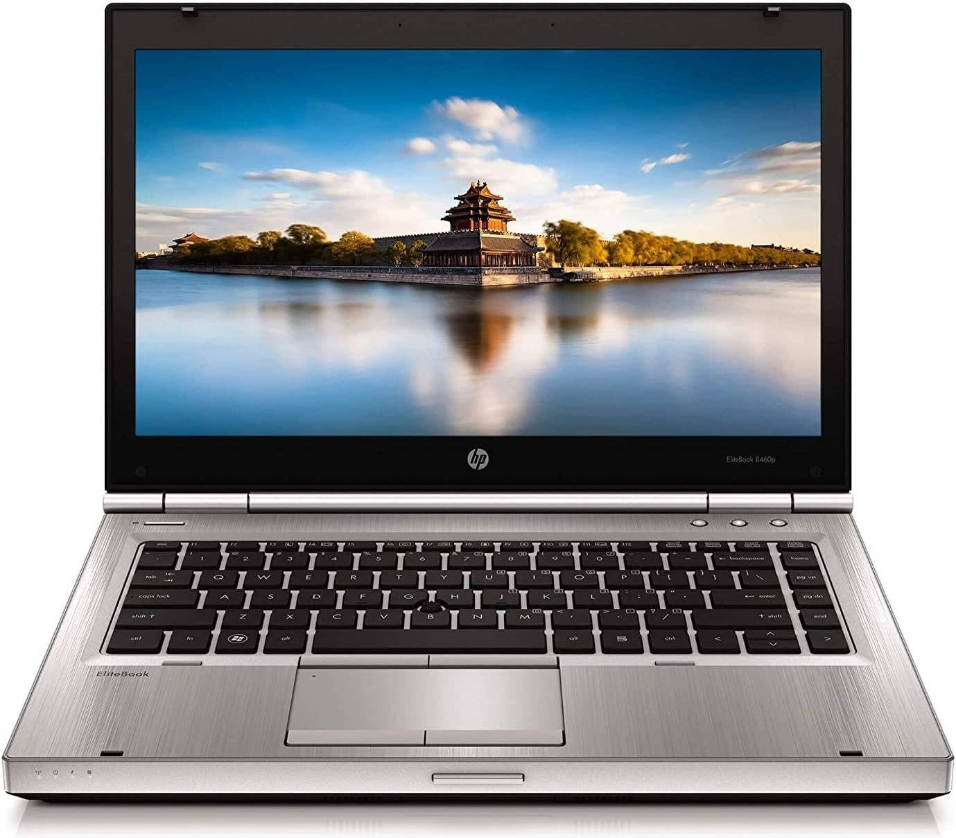 Renewed - HP Elitebook 8460P Business Notebook Laptop, 14" DIsplay, Intel Core i5-2410M ‎2.3 GHz, 8GB RAM, 256GB SSD Storage, Intel HD Graphics, Windows 10 Home, Silver | 8460P