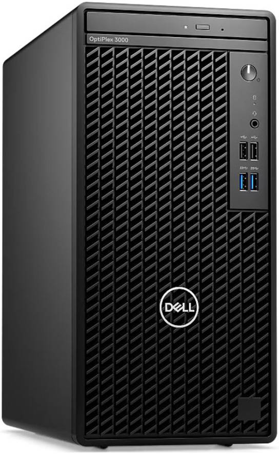 Dell Optiplex 3000 MT Desktop PC, Intel Core i5-12500 Processor, 16GB DDR4 RAM, 512GB SSD Storage, ENG-ARB Keyboard + Mouse, DVD+RW, Windows 10, Black | AAJDEL1130D501