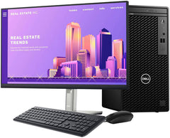 Dell Vostro 3888 Tower Desktop PC Bundle - 10th Gen Intel Core i5 10400, 16GB DDR4 , 500 SSD + 1TB HDD, Intel UHD Graphics 630, With Wired English Keyboard, Mouse and Dell 27 inch LED FHD Monitor