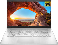 2022 Newest HP 17 Laptop, 17.3" FHD IPS Display, Intel Core i5-1135G7 Quad-Core Processor, Intel Graphics, 32GB RAM, 1TB PCIe SSD, HDMI, Windows 11 + Microfiber Cloth