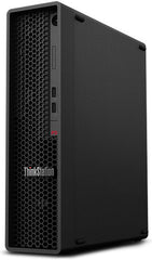 Lenovo ThinkStation P350 SFF Workstation PC, Intel Core i7-11700, 16GB RAM, 512GB SSD, Intel UHD 750 / NVIDIA T600 4GB, 9.0mm DVD±RW, USB K/B / USB Mouse, Win 10 Pro, Black | 30E5000MRU