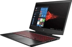 HP Omen 15 DH100 Intel i7-10750H 2.6GHz, 8GB Ram, 1TB HDD + 256GB SSD, NVIDIA GeForce GTX 1660Ti 6GB, Webcam BT 15.6"144Hz IPS, No DVD, 1920X1080, Windows 10, English Keyboard - Black