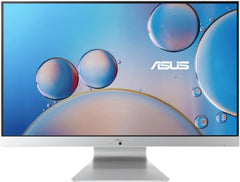 Asus M3700WY All-In-One Desktop Computer, 27" FHD 1920 x 1080 Display, AMD Ryzen 7 5825U, 8GB RAM, 512GB SSD, AMD Radeon Graphics, ENG-ARAB K/B & Mouse, Win11Pro, White | 90PT03A2-M00400