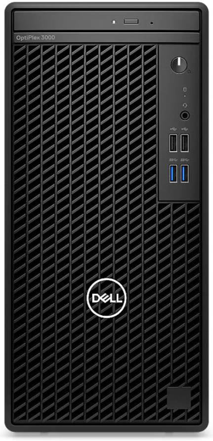 Dell Optiplex 3000 MT Desktop PC, Intel Core i5-12500 Processor, 16GB DDR4 RAM, 512GB SSD Storage, ENG-ARB Keyboard + Mouse, DVD+RW, Windows 10, Black | AAJDEL1130D501