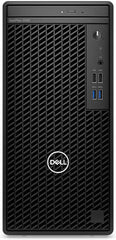 Dell Optiplex 3000 MT Desktop PC, Intel Core i3-12100 Processor, 16GB DDR4 RAM, 512GB SSD Storage, English Keyboard + Mouse, DVD+RW, Windows 10 Pro, Black | Optiplex 3000MT