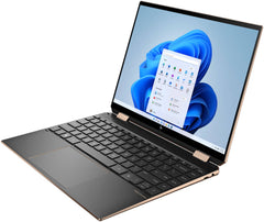 HP Spectre x360 Convertible 14-EA1001NE 13.5" WUXGA+ Touch Laptop, 11th Gen Core i7, 16GB DDR4 RAM, 1TB SSD, Iris Xe, Backlit Eng - Arabic KB, Windows 11 Home, Stylus Pen/Sleeve Case, Black | 634Y6EA