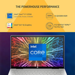 HP Pavilion x360, 12th Gen Intel Core i7,16GB RAM/512GB SSD 14-inch(35.6 cm) FHD, Multitouch, Micro-Edge Display/Alexa/Win 11/Intel Iris Xe Graphics/5MP Camera/B&O/Backlit KB/Pen/MSO,14-ek0088TU